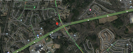 3450 Zion Church Rd, Concord, NC - aerial  map view