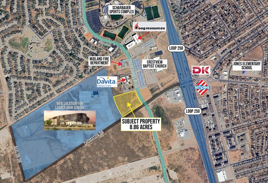 203 Tradewinds Boulevard, Midland, TX for sale - Building Photo - Image 1 of 2