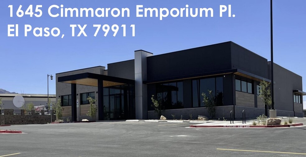 1645 Cimmaron Emporium Pl, El Paso, TX for lease - Building Photo - Image 1 of 3