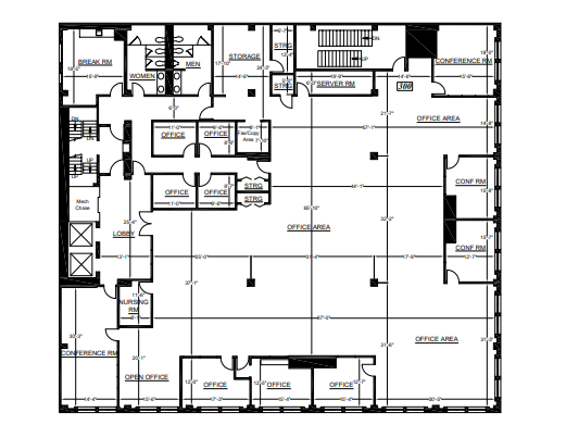 2001-2015 Broadway, Oakland, CA for lease Floor Plan- Image 1 of 1