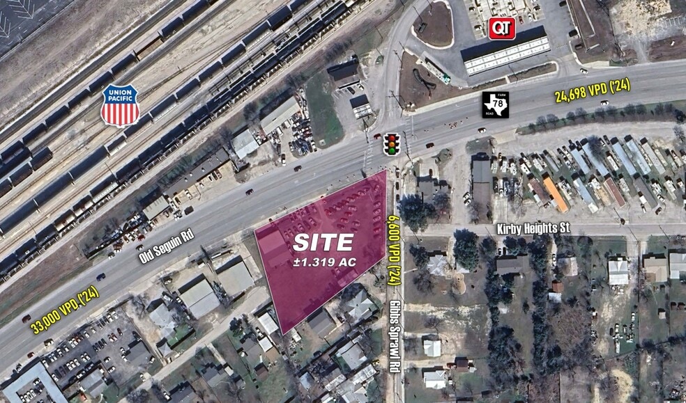SWC of FM-78 & Gibbs Sprawl Rd, San Antonio, TX for lease - Primary Photo - Image 1 of 4