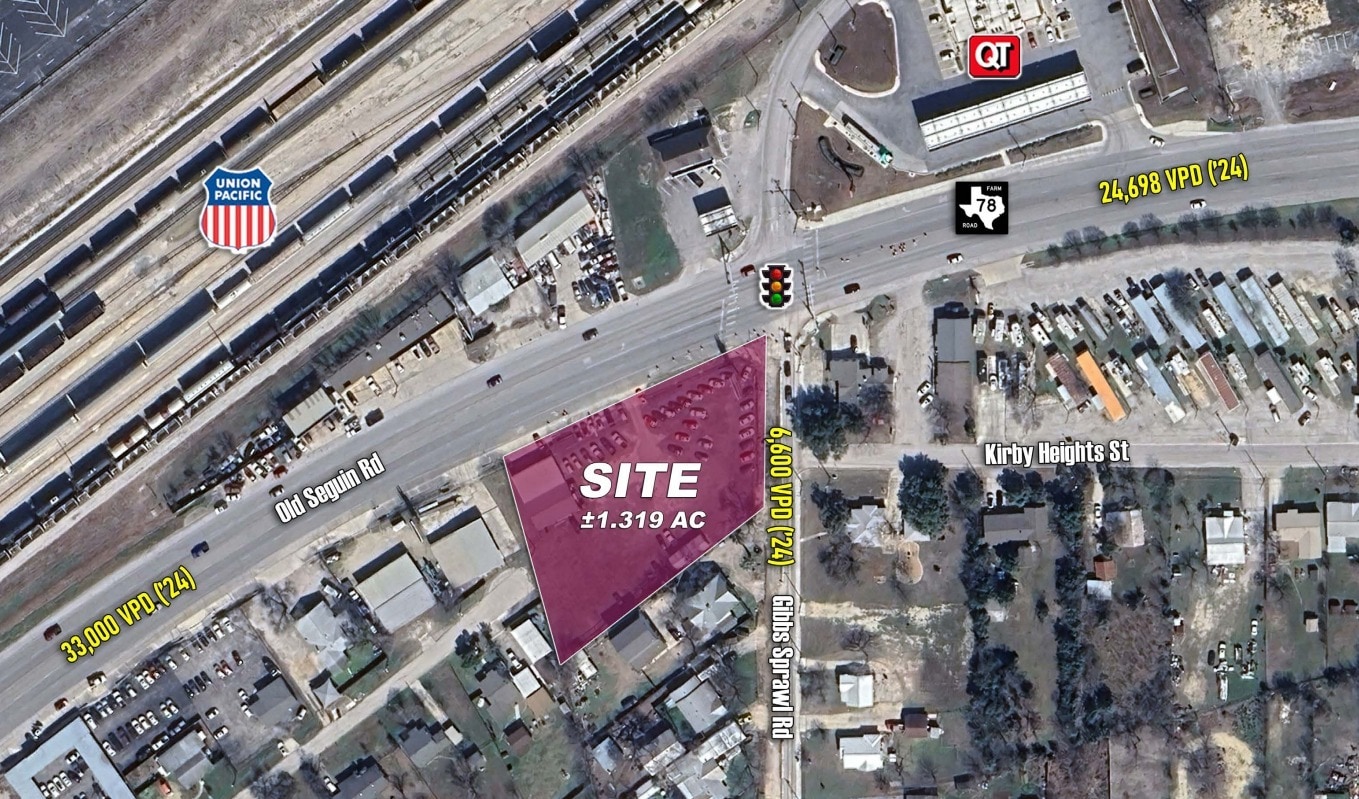 SWC of FM-78 & Gibbs Sprawl Rd, San Antonio, TX for lease Primary Photo- Image 1 of 5
