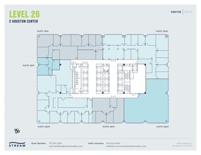 909 Fannin St, Houston, TX for lease Floor Plan- Image 1 of 1