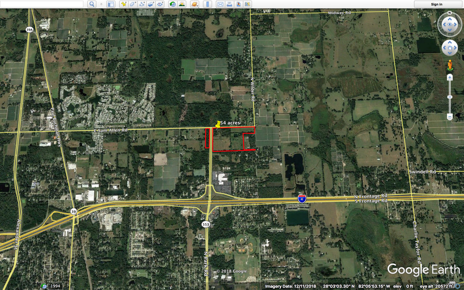 N Park Rd, Plant City, FL for sale - Building Photo - Image 1 of 1