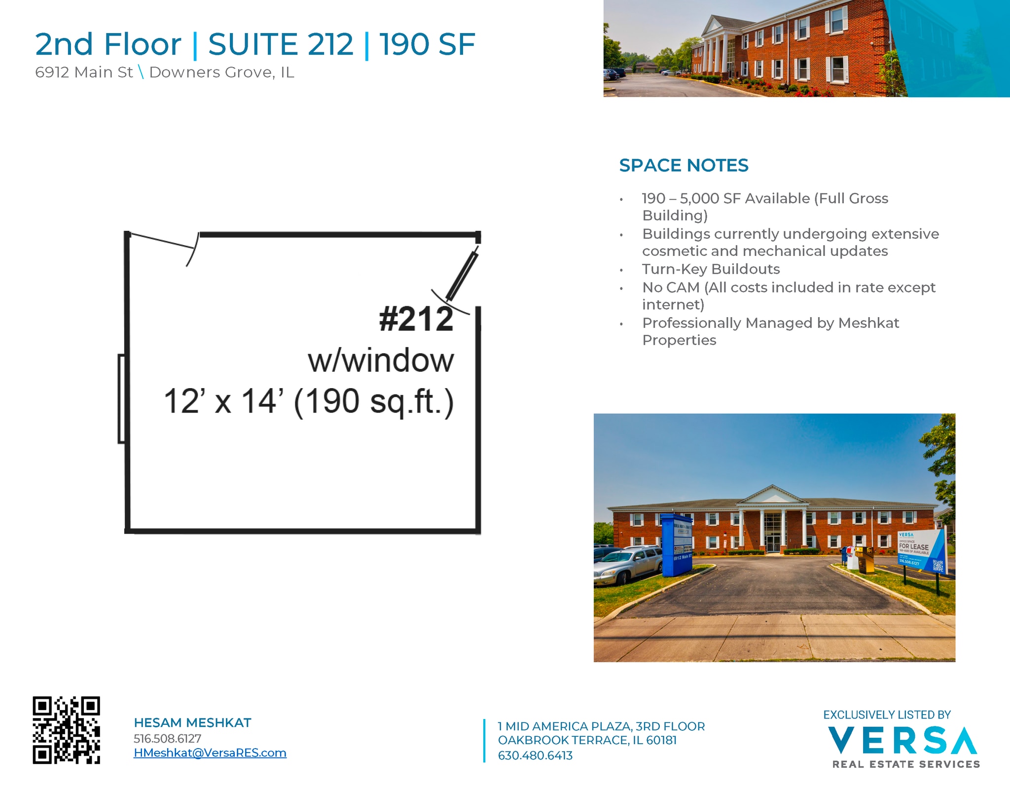 6912 Main St, Downers Grove, IL for lease Floor Plan- Image 1 of 1