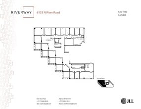 6133 N River Rd, Rosemont, IL for lease Floor Plan- Image 2 of 2