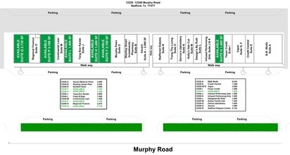 12220 Murphy Rd, Stafford, TX for lease Site Plan- Image 1 of 1