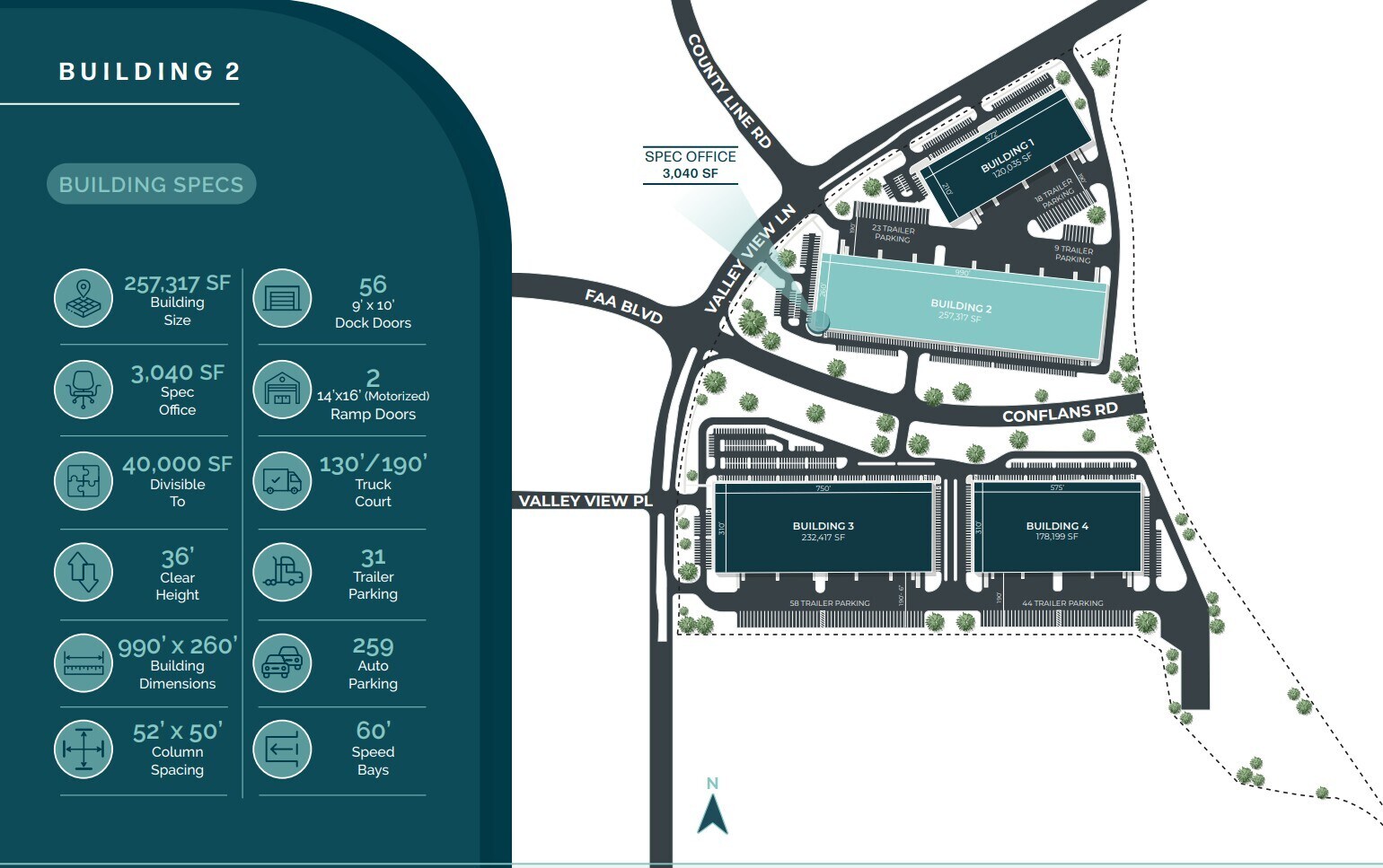 1503 Valley View Ln, Irving, TX for lease Site Plan- Image 1 of 9