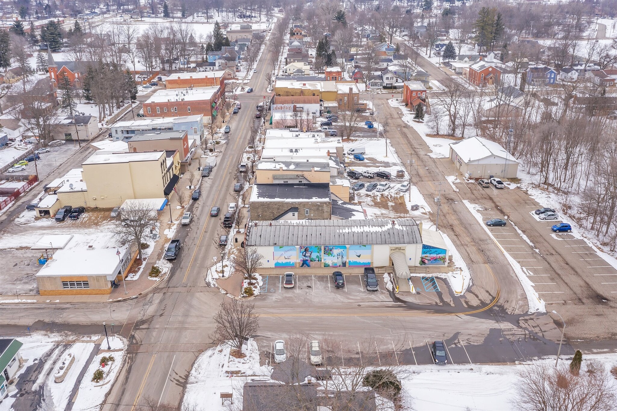 169 S Main St, Leslie, MI 49251 Leslie Event Center