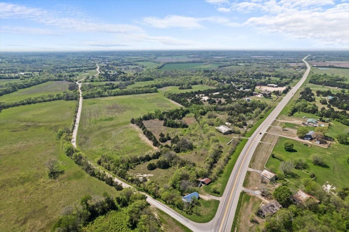 TBD 11 +/- acres Highway 121 Tract 2, Randolph, TX for sale Aerial- Image 1 of 8