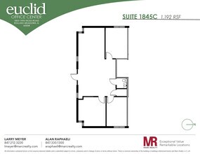 1803 Hicks Rd, Rolling Meadows, IL for lease Floor Plan- Image 1 of 6