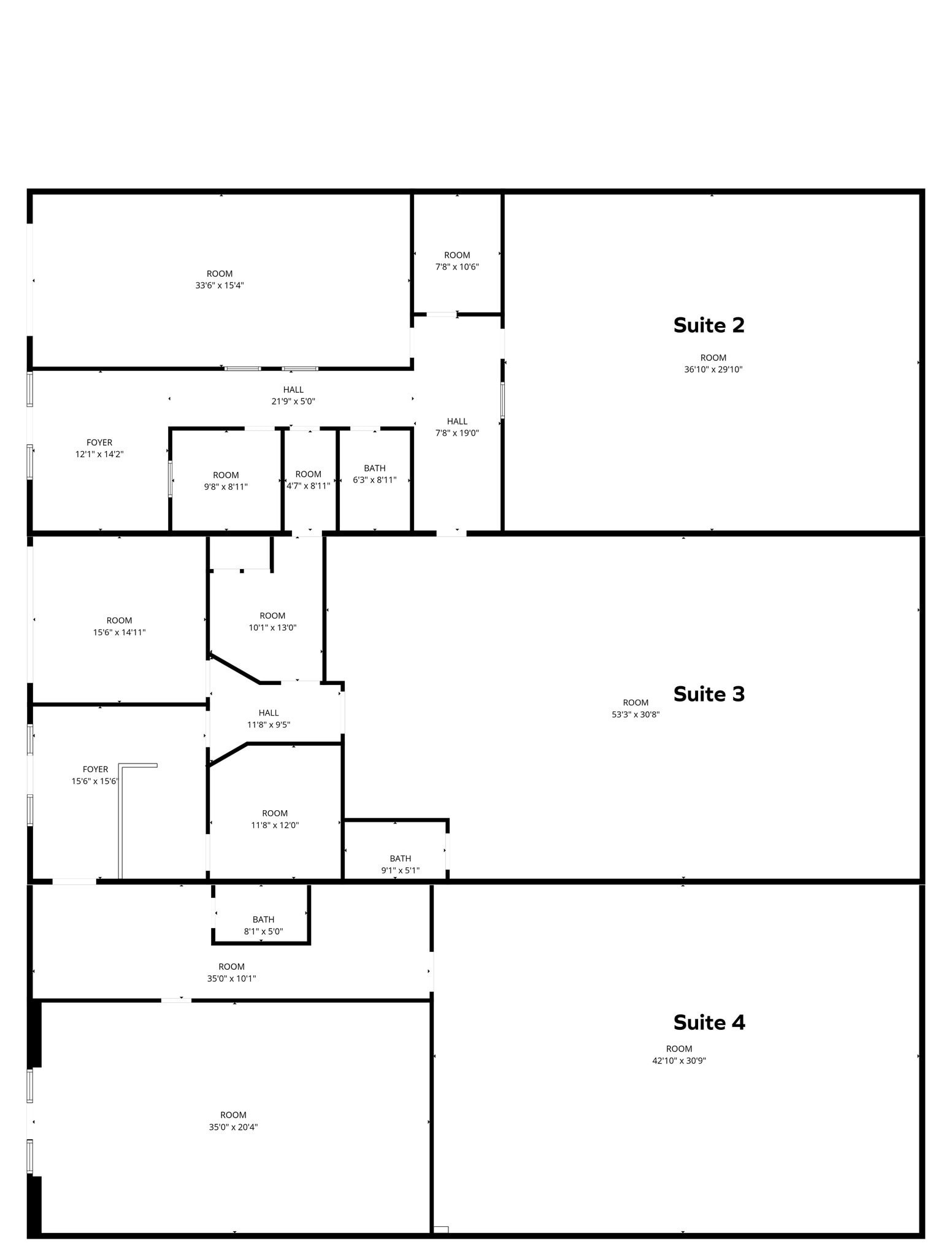 16121 N Eldridge Pky, Tomball, TX for lease Typical Floor Plan- Image 1 of 1