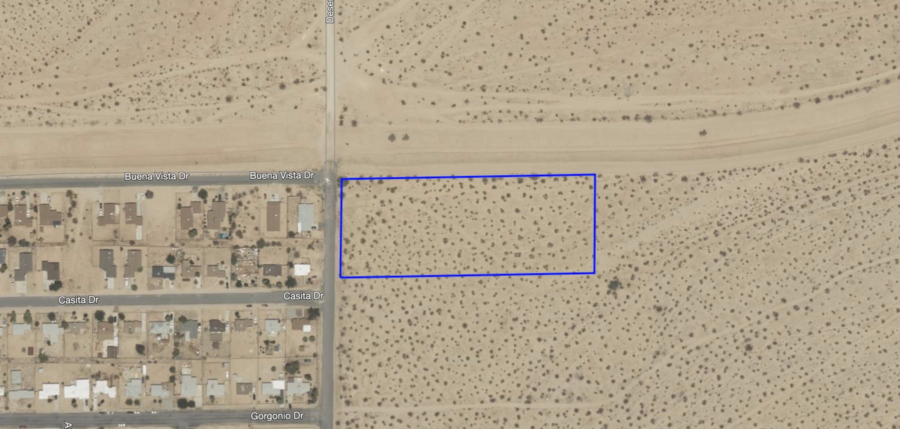 6211 Desert Knoll, Twentynine Palms, CA 92277 3.65 Acres Vacant Land