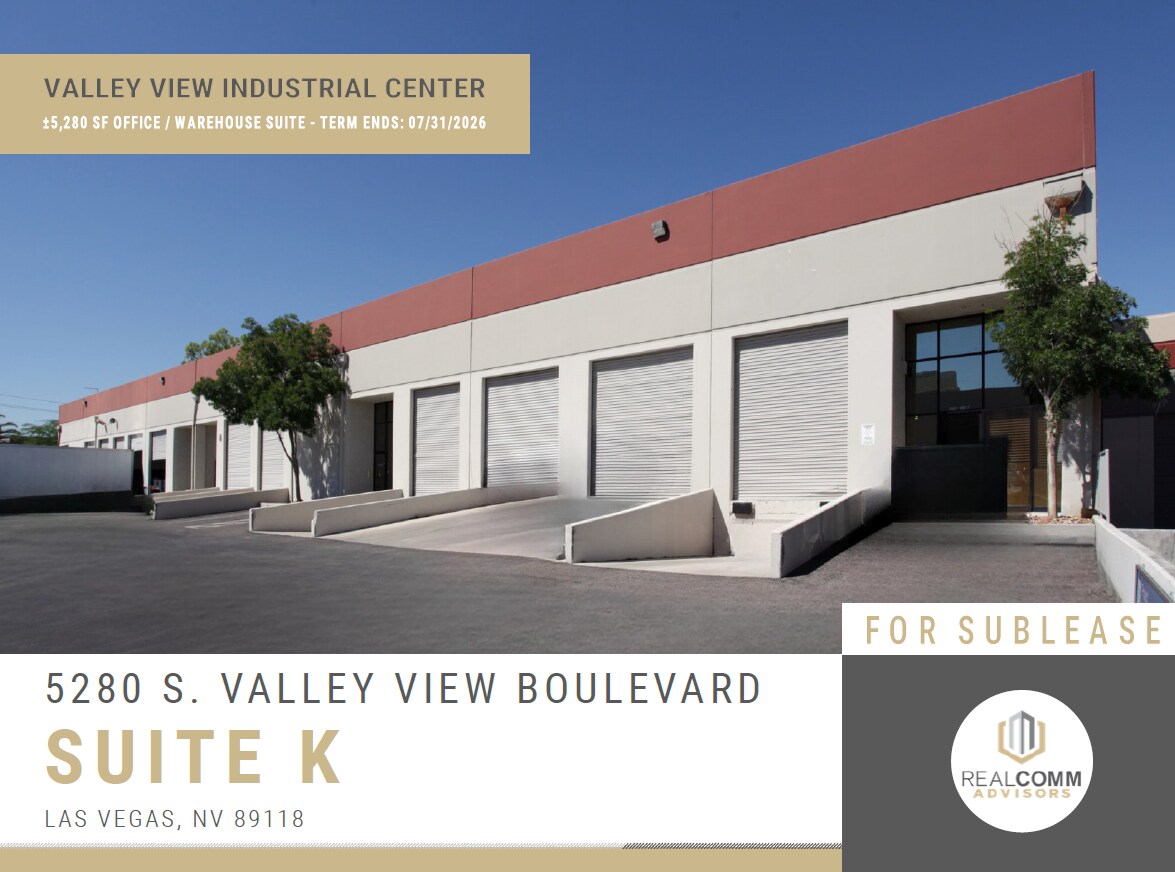 5280 S Valley View Blvd, Las Vegas, NV for lease Building Photo- Image 1 of 6