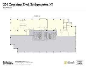 200 Crossing Blvd, Bridgewater, NJ for lease Floor Plan- Image 1 of 2