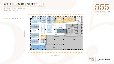 555 11th St NW, Washington, DC for lease Floor Plan- Image 1 of 1