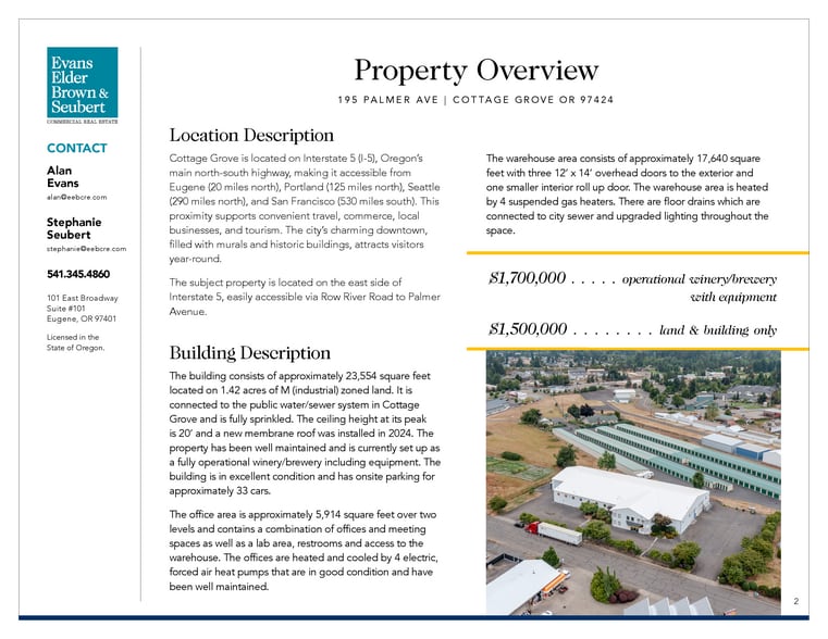 195 Palmer Ave, Cottage Grove, OR for sale - Building Photo - Image 3 of 18