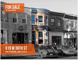 More details for 819 W 36th St, Baltimore, MD - Retail for Sale