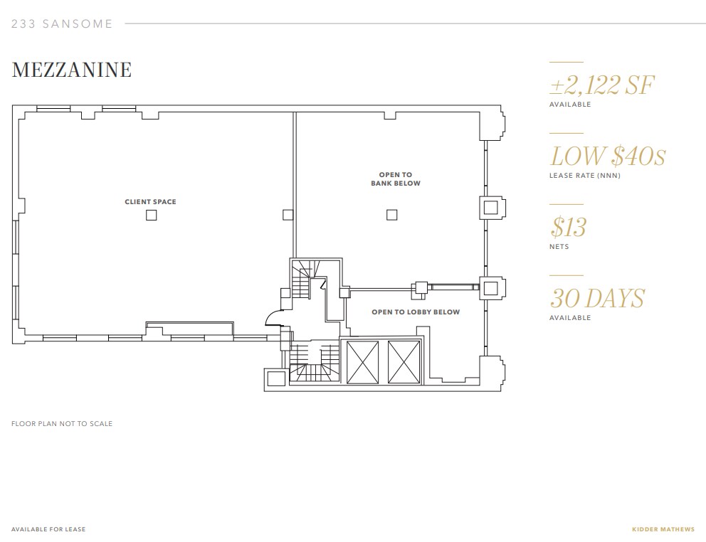 233-241 Sansome St, San Francisco, CA for lease Floor Plan- Image 1 of 1
