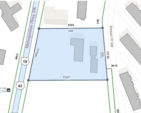 2794 Metropolitan Pky SW, Atlanta, GA - AERIAL map view