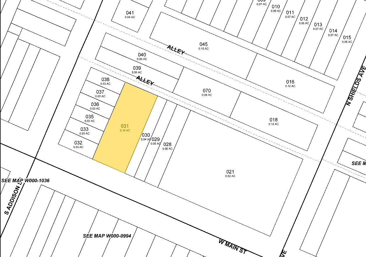 2226 W Main St, Richmond, VA for sale Plat Map- Image 1 of 1