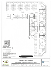 1300 Summit Ave, Fort Worth, TX for lease Floor Plan- Image 1 of 1