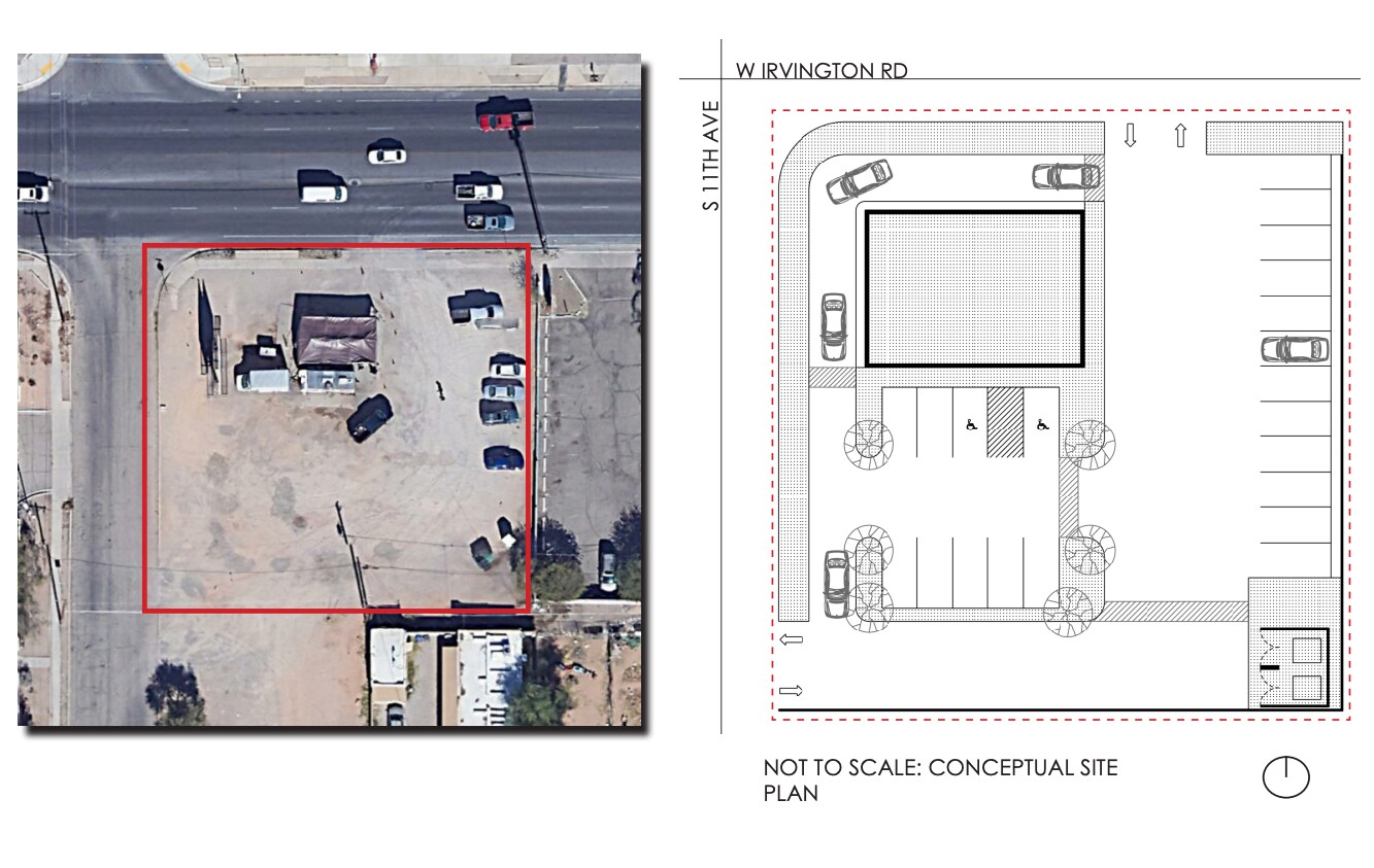 457-463 W Irvington Rd, Tucson, AZ for lease Site Plan- Image 1 of 2