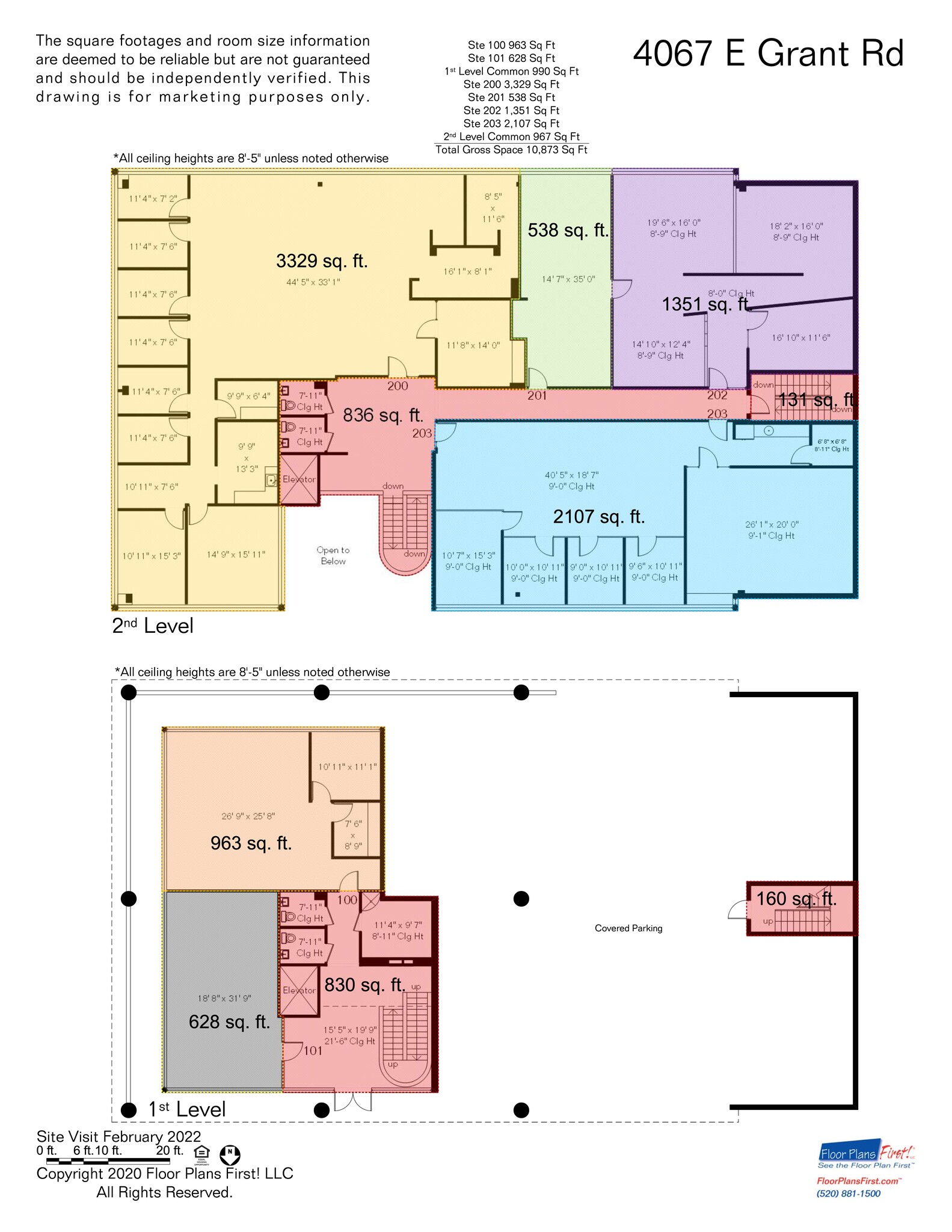 4067 E Grant Rd, Tucson, AZ for lease Site Plan- Image 1 of 10