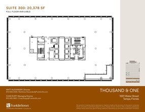 1001 Water St, Tampa, FL for lease Floor Plan- Image 1 of 1