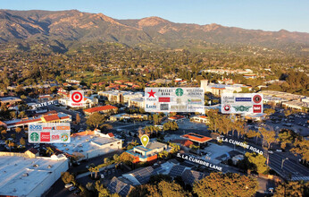 115 S La Cumbre Ln, Santa Barbara, CA - aerial  map view