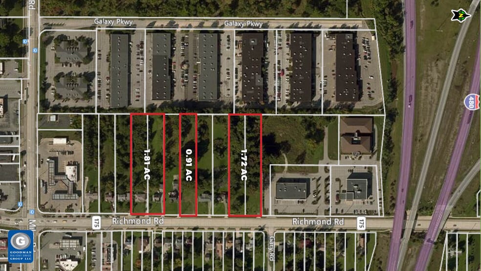 4914 Richmond, Warrensville Heights, OH for lease - Plat Map - Image 3 of 3