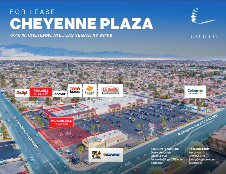 6010 W Cheyenne Ave, Las Vegas, NV for sale - Aerial - Image 1 of 1