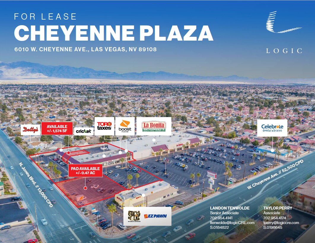 6010 W Cheyenne Ave, Las Vegas, NV for sale Aerial- Image 1 of 1