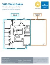 1010 W Baker Rd, Baytown, TX for lease Floor Plan- Image 2 of 2