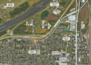 1702 N 16th St, Council Bluffs, IA - AERIAL  map view - Image1