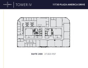 11700 Plaza America Dr, Reston, VA for lease Floor Plan- Image 1 of 1