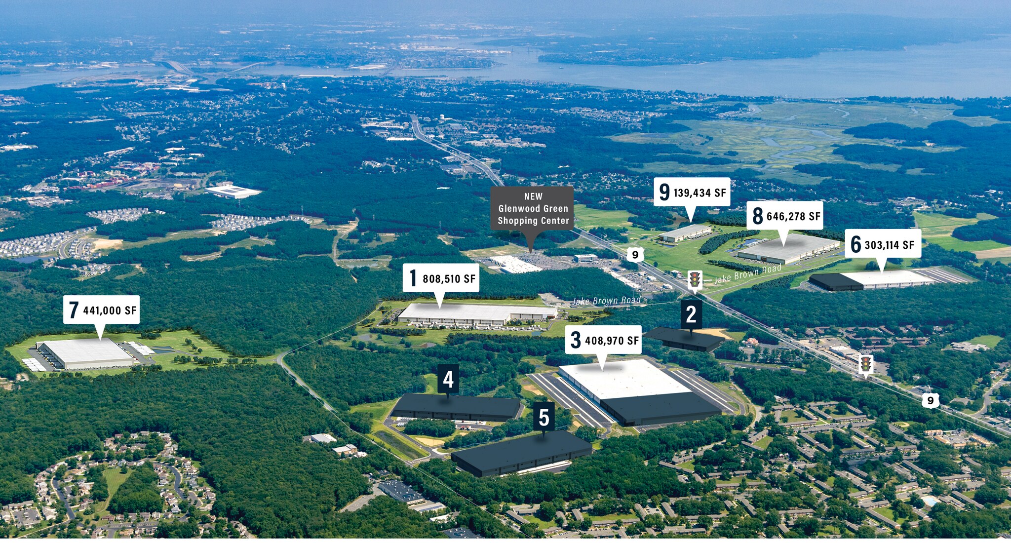 Jake Brown Rd, Old Bridge, NJ for lease Aerial- Image 1 of 2