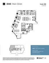 2040 Main St, Irvine, CA for lease Floor Plan- Image 1 of 7