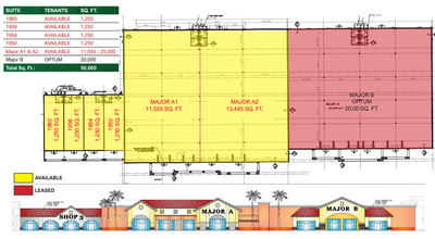 1778-1950 W Florida Ave, Hemet, CA for lease Floor Plan- Image 1 of 1