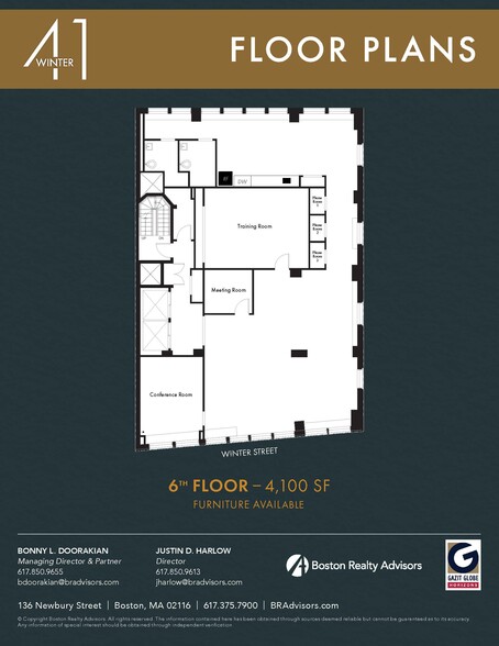 41 Winter St, Boston, MA for lease - Floor Plan - Image 2 of 8