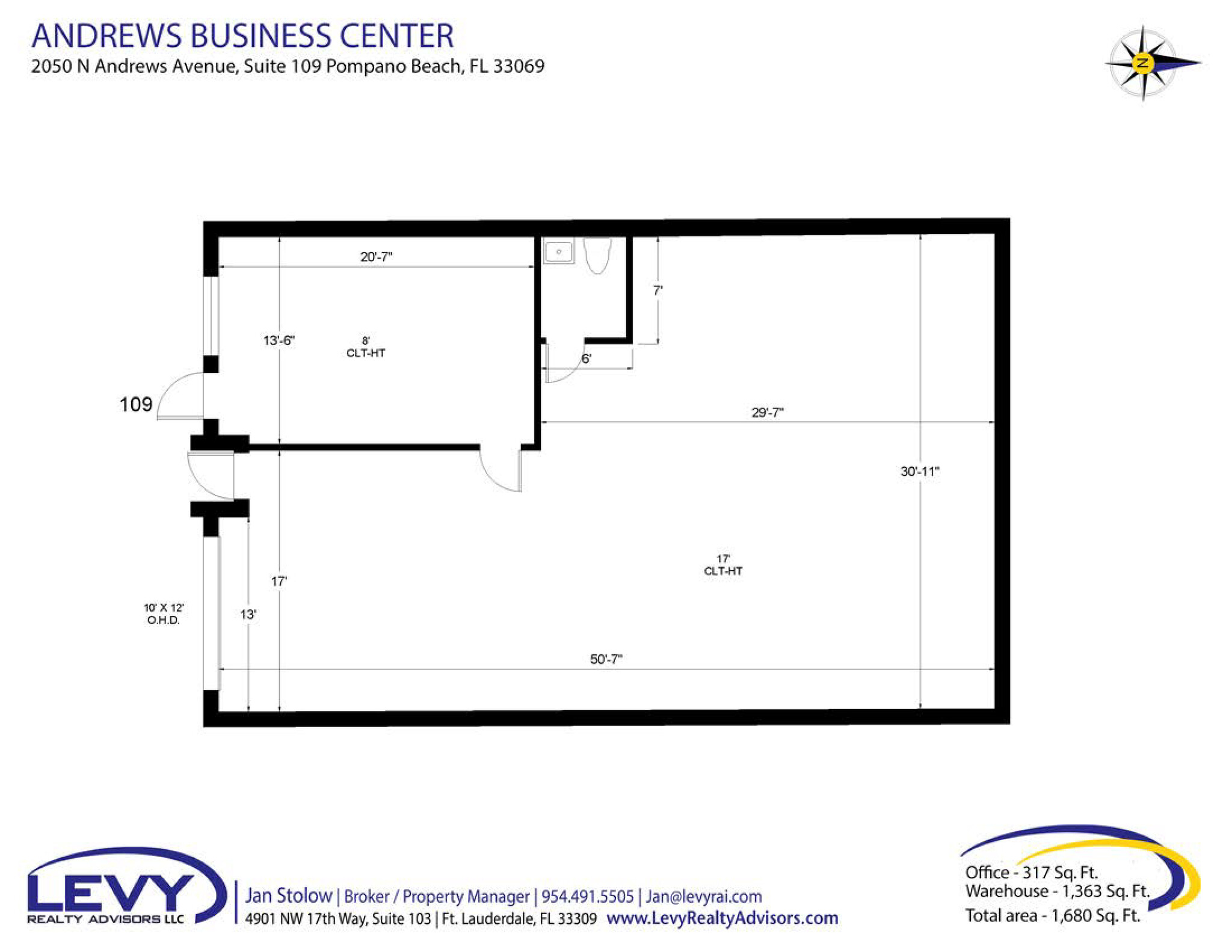 2050 N Andrews Ave, Pompano Beach, FL for lease Building Photo- Image 1 of 3