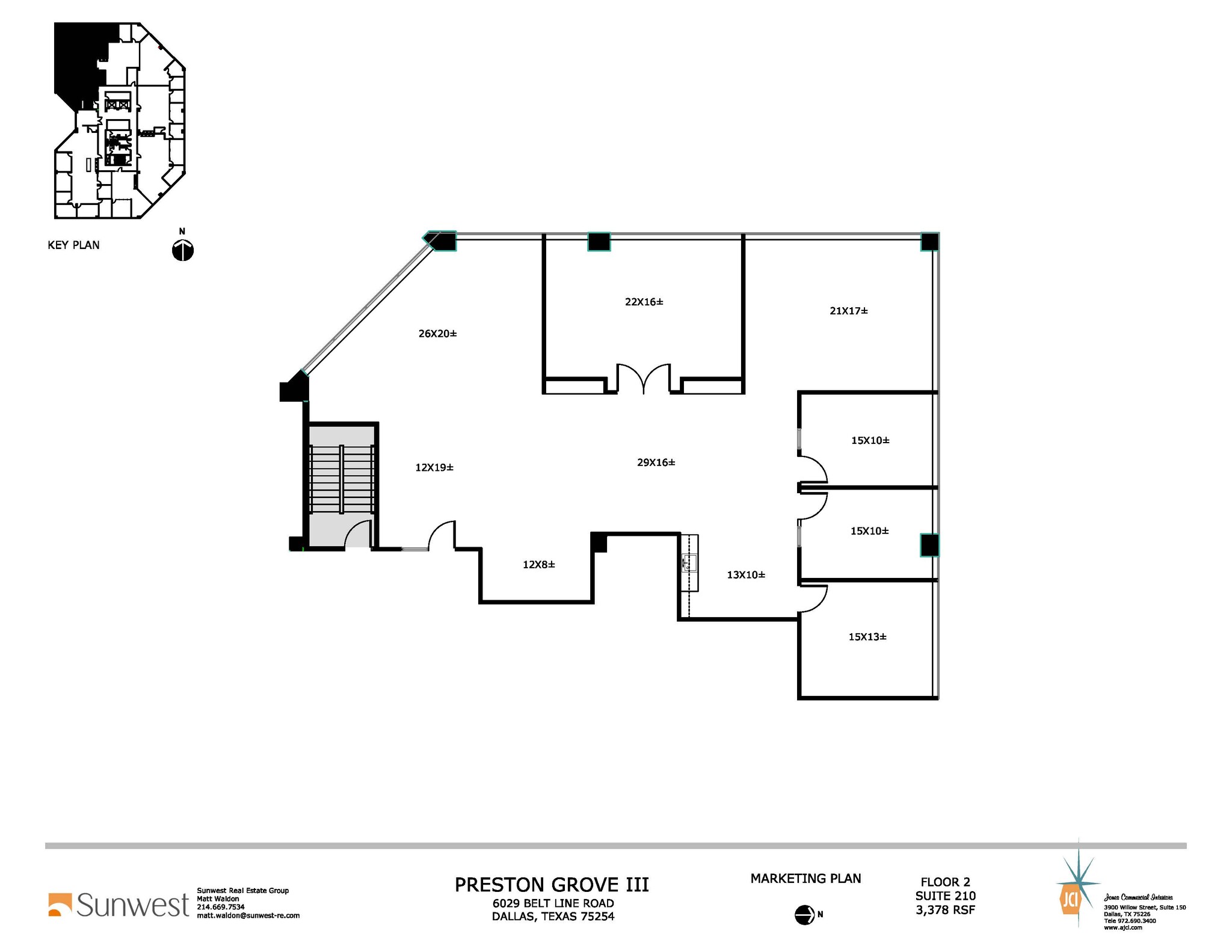 6009 Belt Line Rd, Dallas, TX for lease Floor Plan- Image 1 of 9