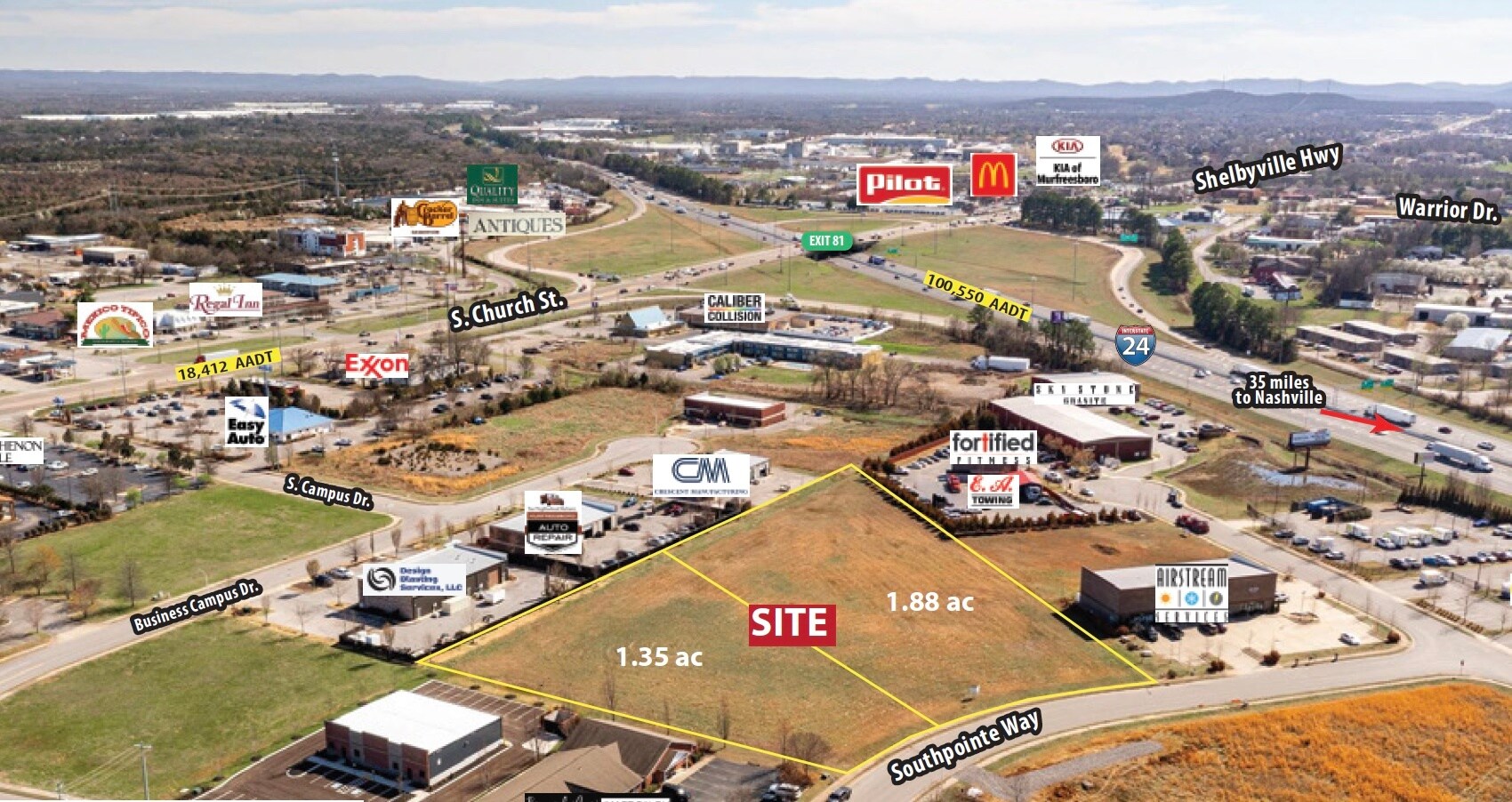 Southpointe Way, Murfreesboro, TN for sale Building Photo- Image 1 of 1