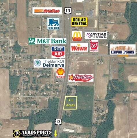 Ocean Highway and Rte 13, Delmar, MD for sale Primary Photo- Image 1 of 1