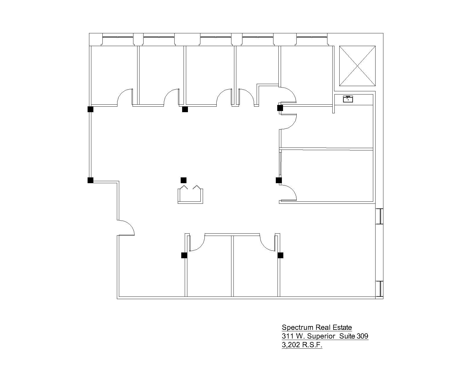 311 W Superior St, Chicago, IL for lease Floor Plan- Image 1 of 1