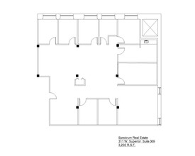 311 W Superior St, Chicago, IL for lease Floor Plan- Image 1 of 1