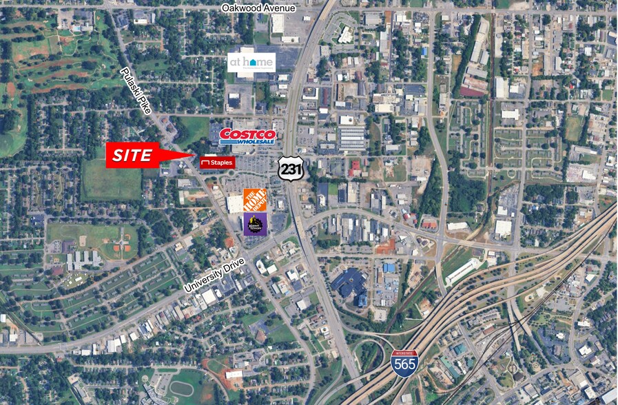 1616 Pulaski Pike, Huntsville, AL for sale - Building Photo - Image 2 of 2