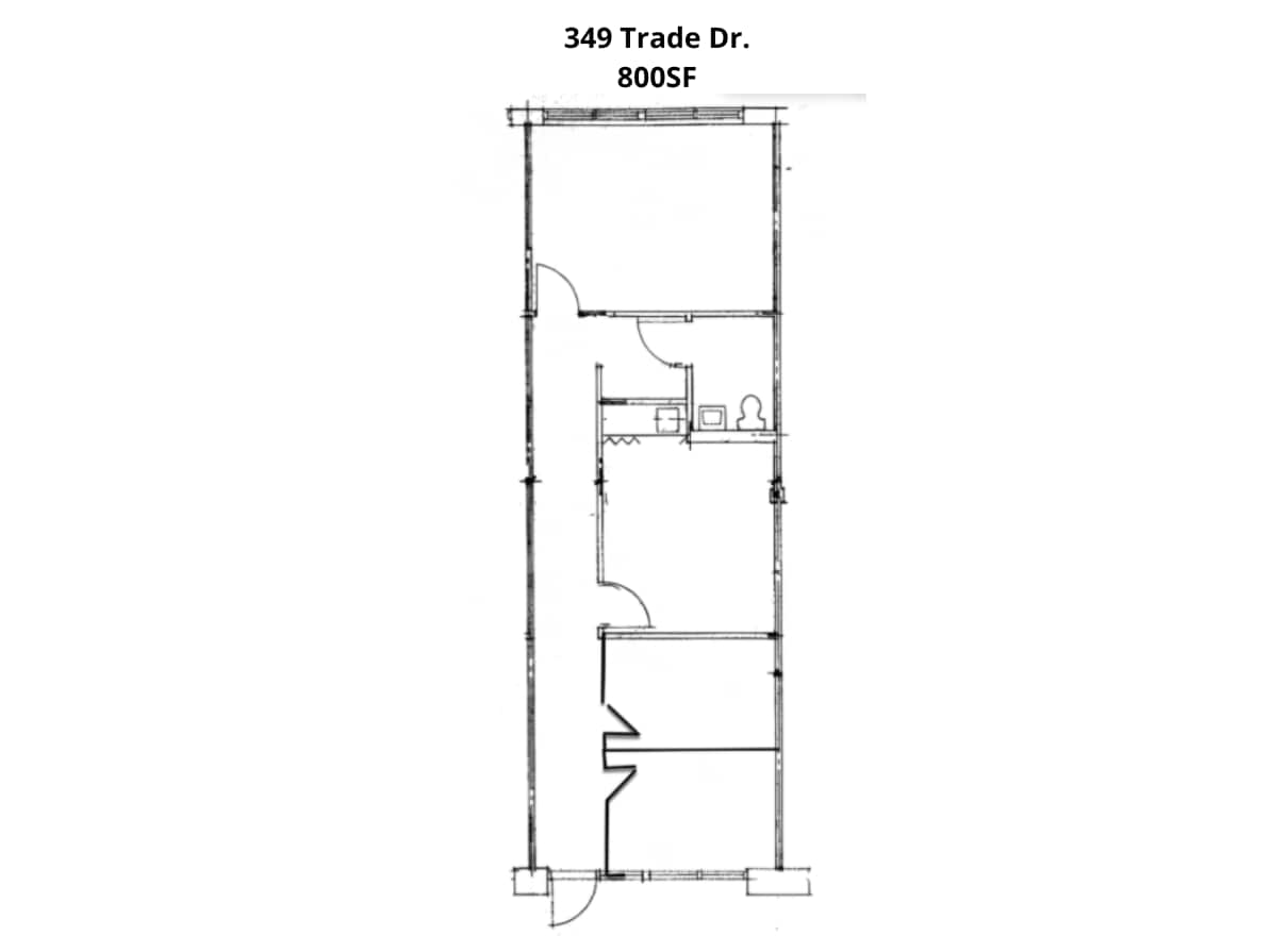 337-375 Trane Ln, Knoxville, TN for lease Floor Plan- Image 1 of 1