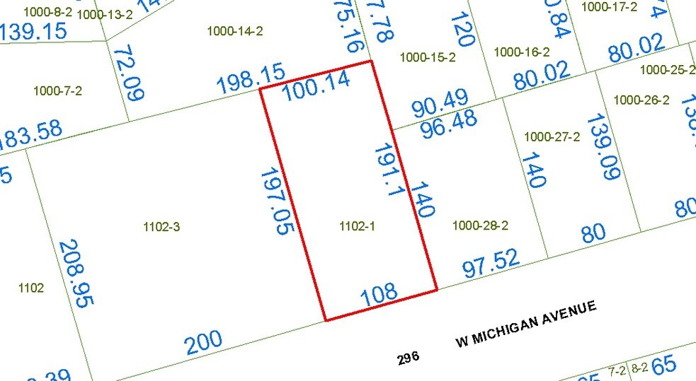 914 W Michigan Ave Pensacola - 914 W Michigan Ave Pensacola FL Plat Map 2 Large 
