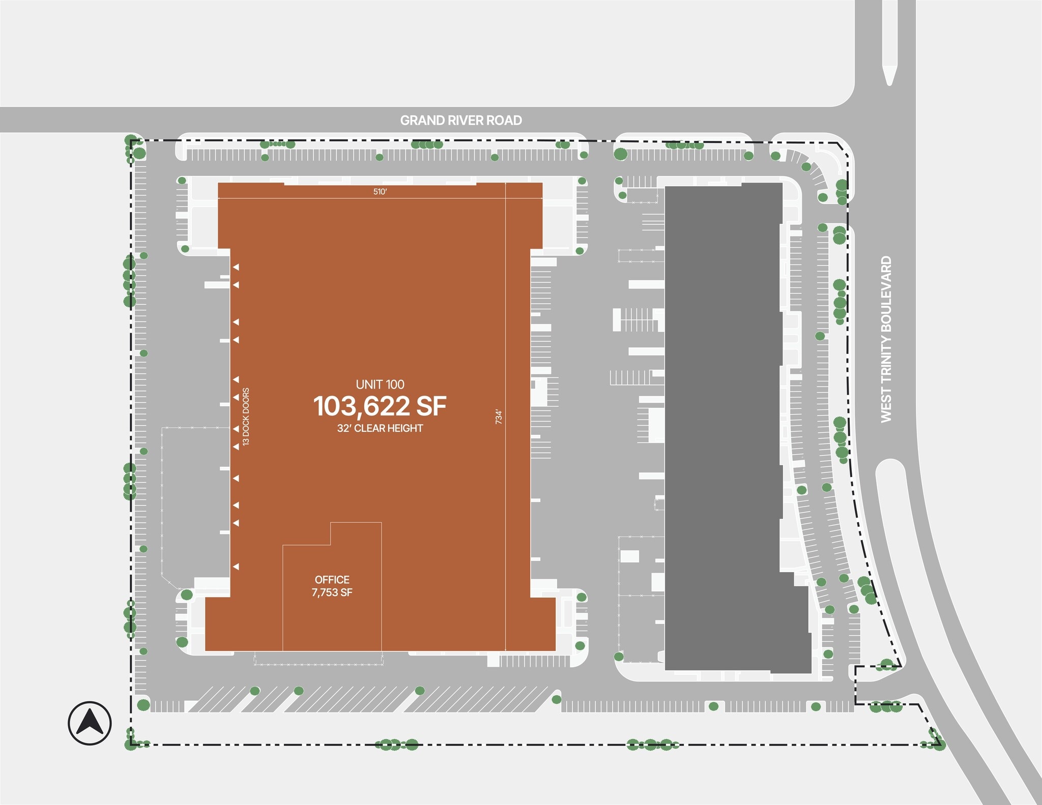 15124 Grand River Rd, Fort Worth, TX for lease Site Plan- Image 1 of 13